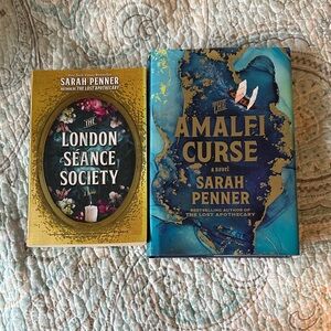 The Amalfi Curse and The London Séance Society Books by Sarah Penner